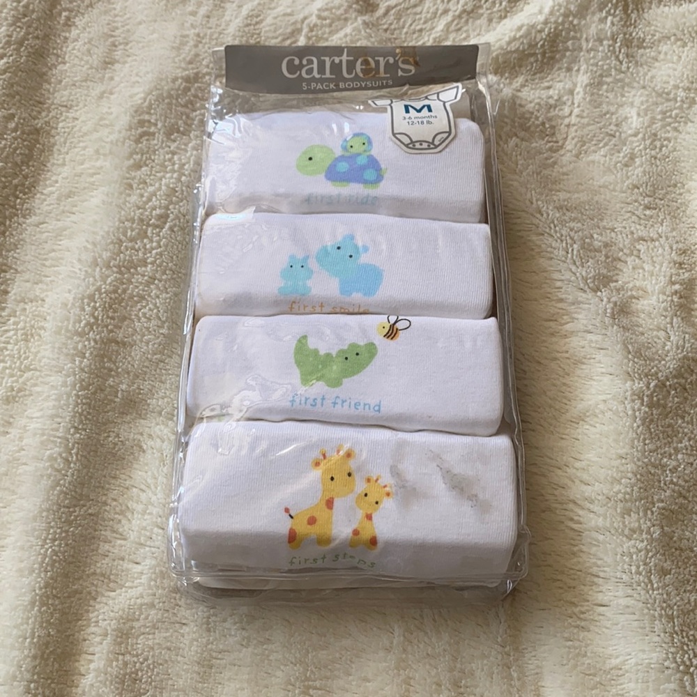 4 bodysuits for 3-6 months